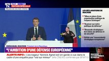 Présidence française de l'Union européenne: Emmanuel Macron veut lutter contre les 