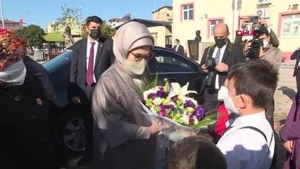EMİNE ERDOĞAN'DAN ÖĞRENCİLERE ÇİFTE MÜJDE