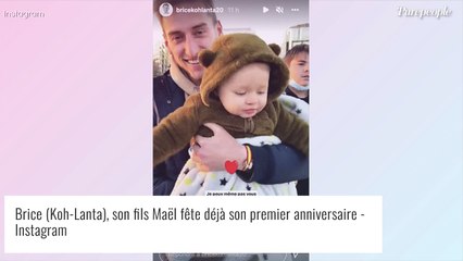 Brice (Koh-Lanta), son fils Maël a déjà 1 an : adorable petit blond comme son papa !