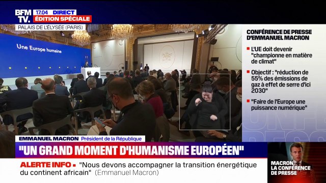 Emmanuel Macron souhaite la mise en place d'un fonds de soutien européen au journalisme indépendant et d'investigation