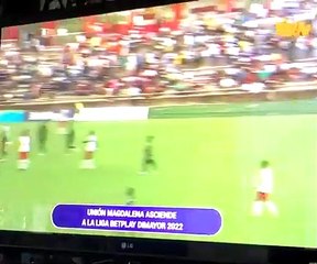 Colombie - But suspect pendant un match de foot