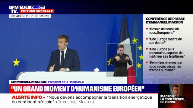 Emmanuel Macron souhaite relancer un grand travail sur l'Histoire de l'Europe