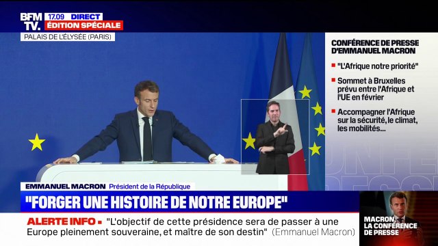 PFUE: Emmanuel Macron veut créer une académie d'Europe qui réunira des intellectuels de toutes disciplines des 27 États membres