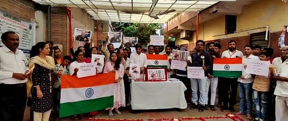 सीडीएस रावत को अहमदाबाद के लोगों ने दी गई श्रद्धांजलि