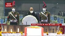 Rajnath Singh pays tribute to CDS Bipin Rawat, his wife and 11 others