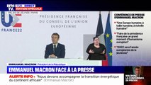 Emmanuel Macron sur la présidence française du Conseil de l'UE en pleine campagne présidentielle: 