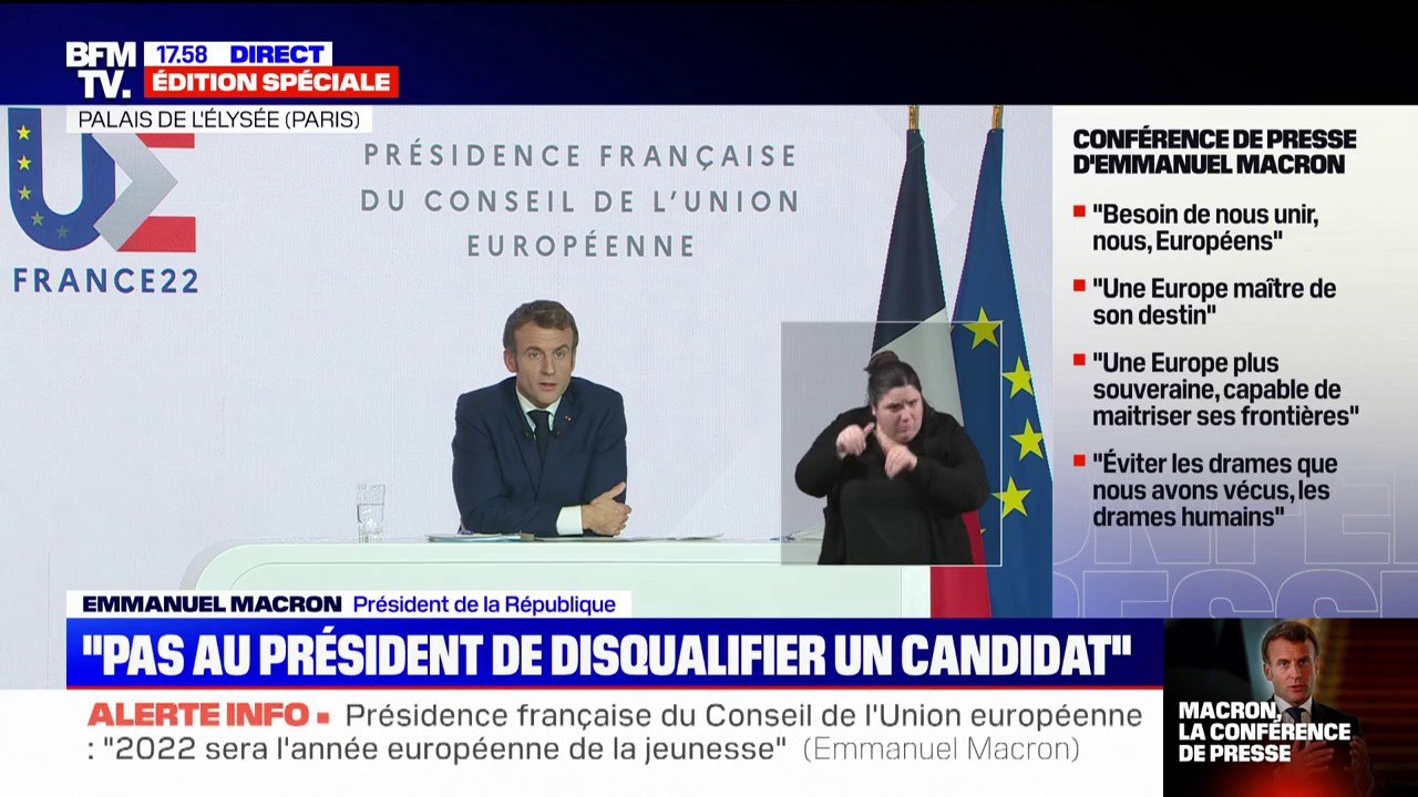 Emmanuel Macron: "J'aime la Grande-Bretagne, j'...