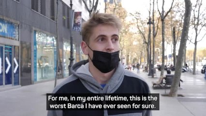 'The worst Barca I've ever seen' - Fans react to UCL exit