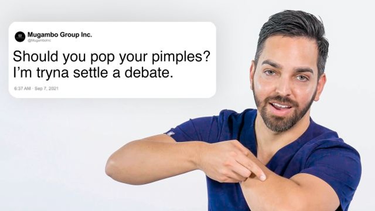 Dermatologist Answers Skin Questions From Twitter video Dailymotion