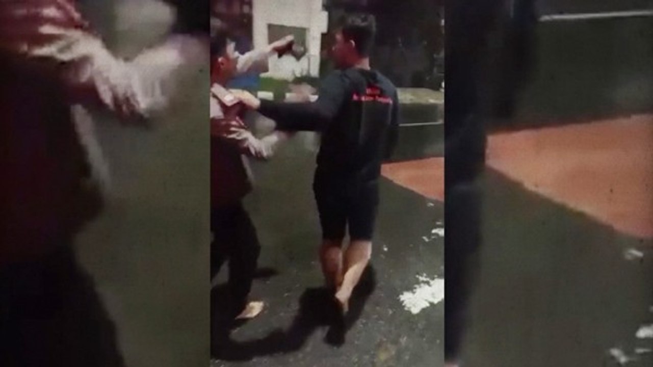 Viral! Polisi Dikeroyok Sejumlah Pemuda Saat Bubarkan Balap Liar