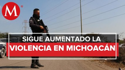 CJNG desata balacera en Chinicuila durante 24 horas
