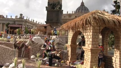 La cultura navideña de los Andes peruanos protagoniza el pesebre del Vaticano