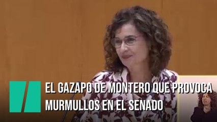 El gazapo de Montero que provoca murmullos en el Senado: "Parece que estamos en el patio del colegio"