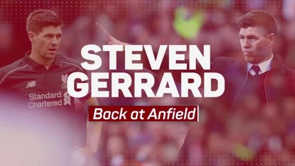 Steven Gerrard - back at Anfield