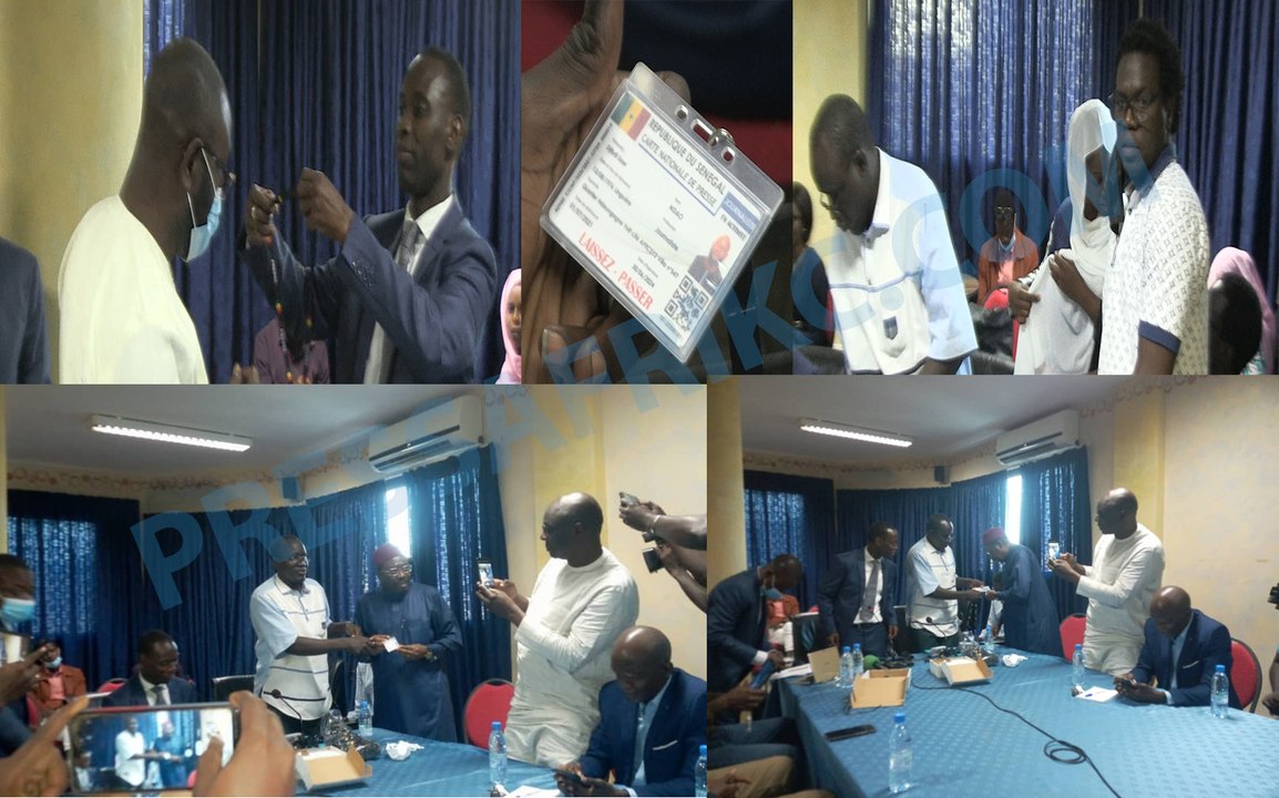 Carte nationale de presse: 337 depôts et 228 cartes ont été déliverées aux hommes de médias