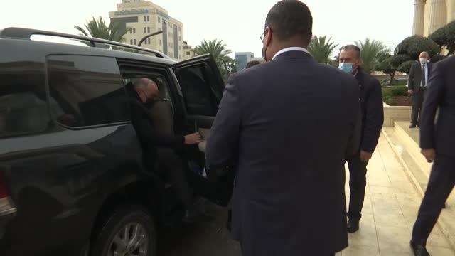 Filistin Başbakanı Iştiyye - Ürdün Başbakanı el-Hasavne ortak basın toplantısı