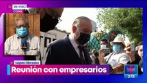 López Obrador se reúne con empresarios en el Museo Kaluz