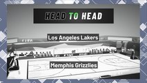 Memphis Grizzlies vs Los Angeles Lakers: Spread