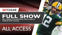 NFL Picks for Week 14, MLB Lockout Odds & CFP Odds | BetOnline All Access Full Show