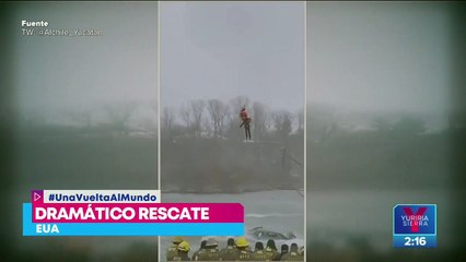 Rescatan cuerpo de mujer en las Cataratas Del Niágara