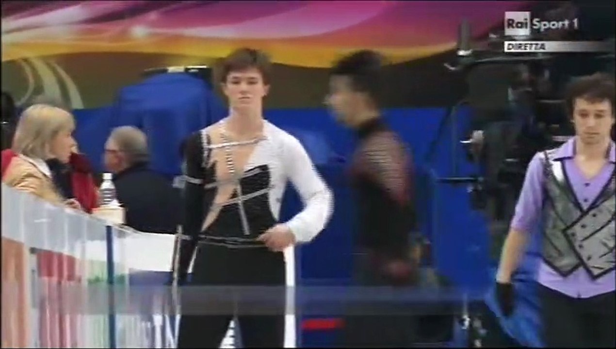 WC14 - Commentators mention Hanyu (RAI ITA)