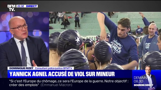 Soupçonné de viol et d'agression sexuelle sur mineur , l’ancien nageur Yannick Agnel placé en garde à vue