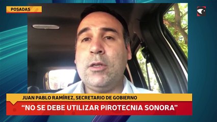 “No se debe utilizar pirotecnia sonora”