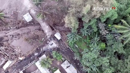 Warna Abu-Abu Ambil Alih Desa Ini Akibat Erupsi Semeru