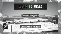 San Antonio Spurs vs Denver Nuggets: Moneyline