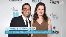 Geena Davis and Ex Reza Jarrahy Finalize Divorce, Agree to Change 17-Year-Old Twins' Last Names