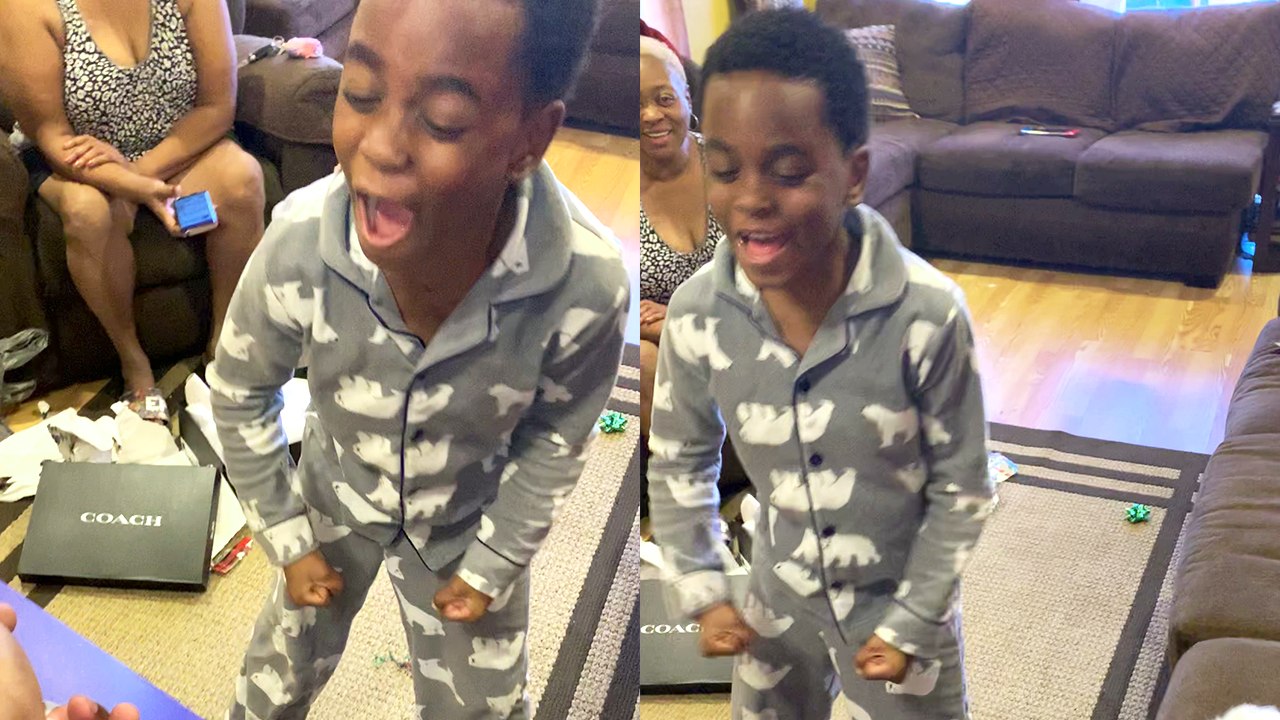 8 Year Old's Emotional Celebration On Getting P...