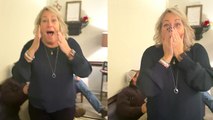 USAF Soldier Mom's Emotional Reaction On Christmas Homecoming Surprise