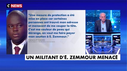 Militant d'Éric Zemmour menacé de mort : «Ce monsieur est victime d'un délit d'opinion»