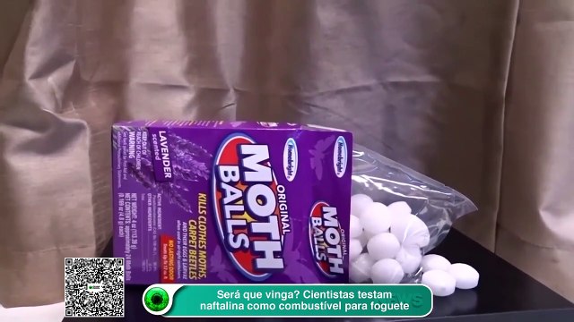 Naftalina pode ser usada como combustível de foguetes pela Austrália