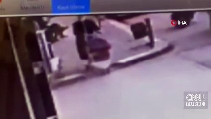 Anne ile bebeğinin ölümden döndüğü an kamerada