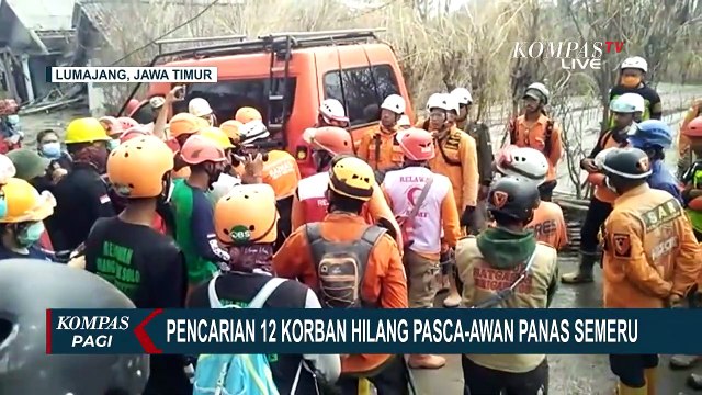 Bantu Cari 12 Korban Bencana Semeru, Tim Evakuasi Turunkan Anjing Pelacak