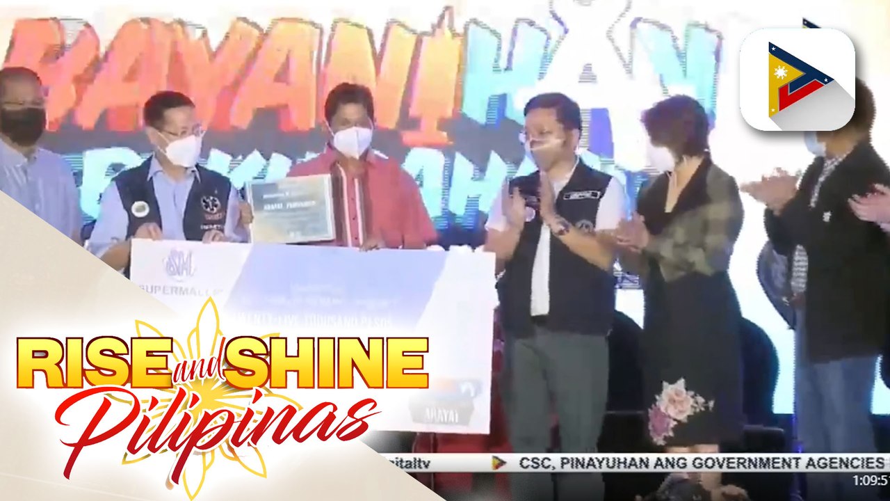 Top performing areas sa unang bahagi ng 'Bayanihan, Bakunahan,' kinilala