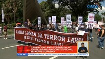 2 bahagi ng Anti-Terrorism Act, idineklarang unconstitutional ng Korte Suprema | UB