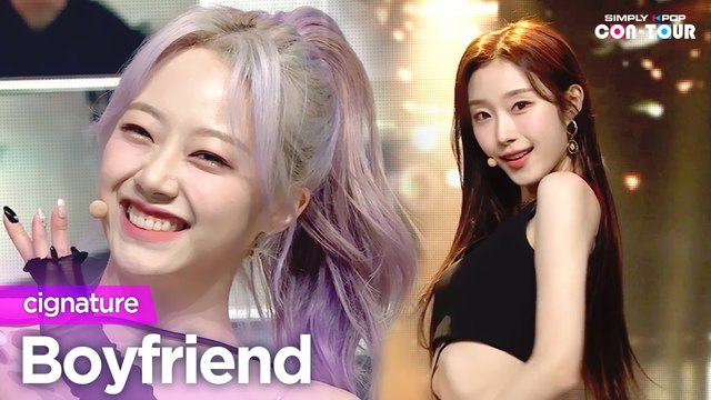 [Simply K-Pop CON-TOUR] cignature (시그니처) - Boyfriend (보이프렌드) _ Ep.497