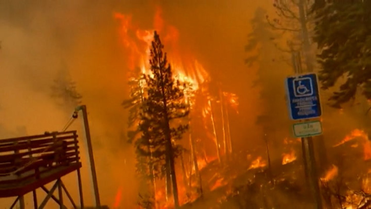 Father and son accused of starting massive Caldor Fire