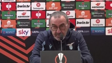 (Maurizio Sarri) Lazio-Galatasaray maçının ardından