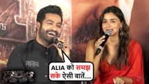 Jr NTR & Ram Charan Used To Tease Alia Bhatt On The Sets Of RRR