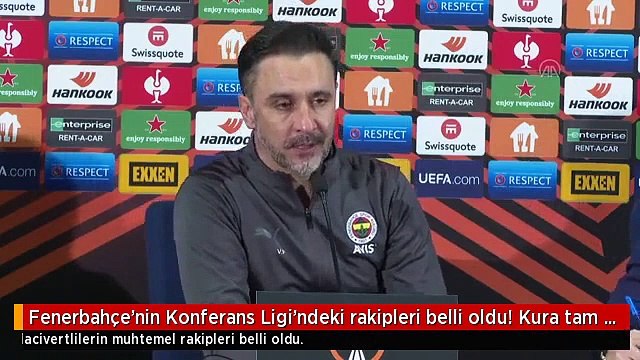 Fenerbahçe'nin Konferans Ligi'ndeki rakipleri belli oldu! Kura tam dişimize göre
