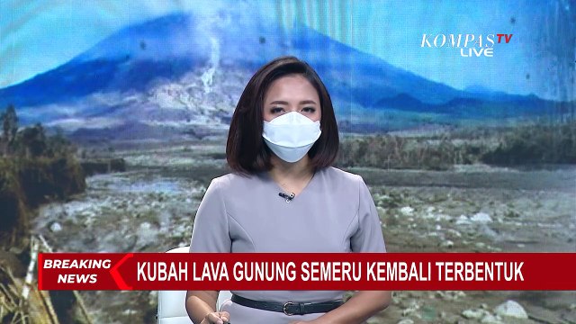 Belum Ada Penurunan AKtivitas, Gunung Semeru Terpantau Masih Membangun Kubah Lava!