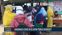 Vaksinasi Covid-19 di Jawa Timur Terus Digenjot, Menyasar Pelajar, Santri dan Nelayan