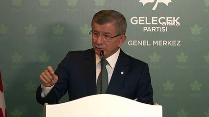 Davutoğlu'ndan Çin modeli tepkisi: Geniş kitleleri yoksullaştırılarak ucuz emek haline getirilmek isteniyor