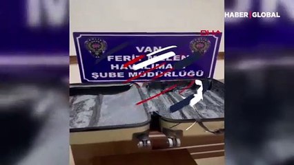 Terör şüphelisi Van havalimanında valizinde eroinle yakalandı
