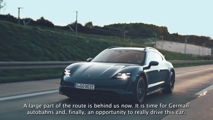 From Å to Bée - 4,500 kilometers on a Porsche Taycan Cross Turismo