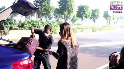 Sara Tendulkar And Janai Bhosle Spotted At Airport Departure