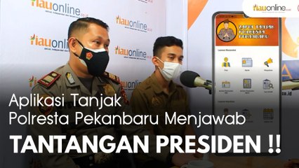 POLRESTA PEKANBARU  MENJAWAB  TANTANGAN PRESIDEN Ir.  JOKO WIDODO !!